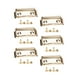 thumbnail image 2 of 6 Piezas Clips para Portapapeles perfecl Montables Metal Ligero Oficina, 2 of 8