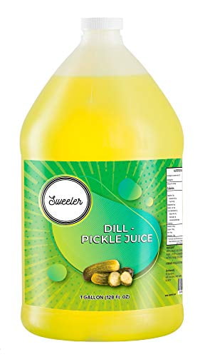 Sweeler Dill Pickle Juice For Leg And Muscle Cramps 1 Gallon 128oz Walmart