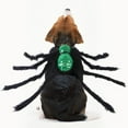 thumbnail image 4 of kiskick Halloween Spider Pet Cosplay Costume – Fastener Tape Closure Felt Cloth Outfit for Festive Prop Suitable for Puppy Cats, 4 of 8