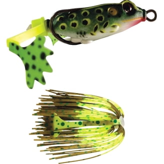 Head Hunter Lures JR2 Frog Pink 2in Fishing Lures Combo Pack for