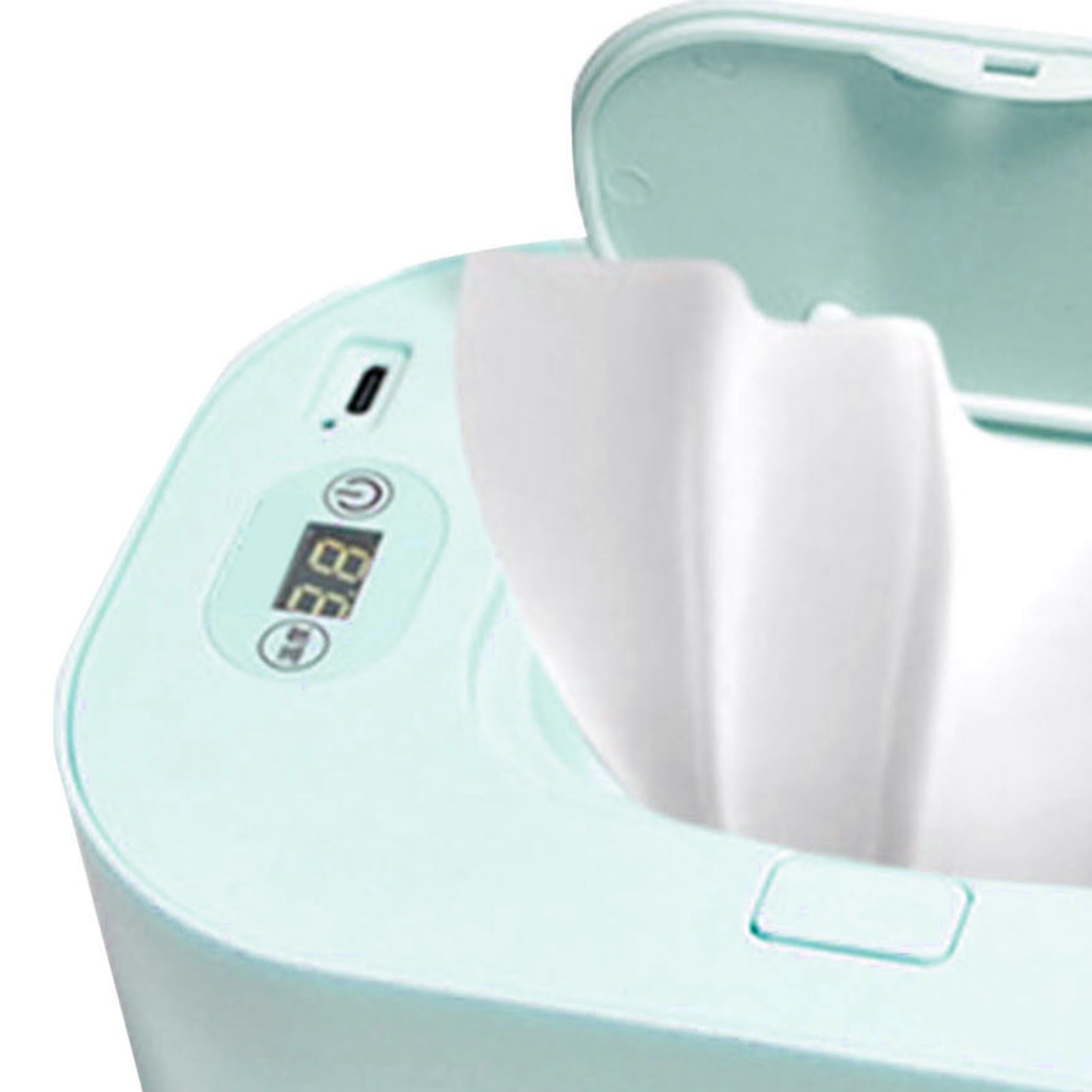 Wet Wipes Dispenser Heater, Large Capacity Portable Household Heating Box, Stay Hydrated Baby Wipe Warmer for Home (7LtBLlpF-16)