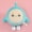Blue, variant on Official Augill Egg Party Plush Toys - Wholesale Jumping Ball Dolls, Stuffed Animals, Pillows, and Keychains