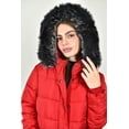 thumbnail image 4 of Chamarra con cinto y capucha desmontable Roman Fashion /Juvenil, 8380 (Rojo) rojo M, 4 of 6