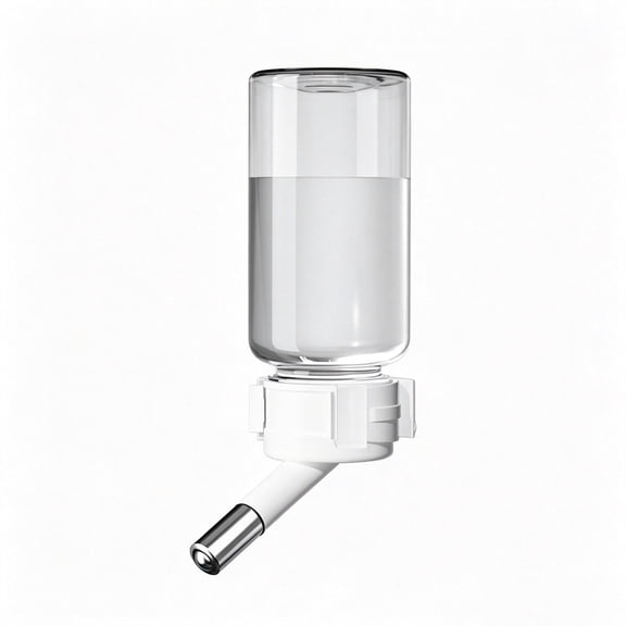 Two Ball Hanging Water Bottle 120Ml No Drip For Hamsters And Small Pet