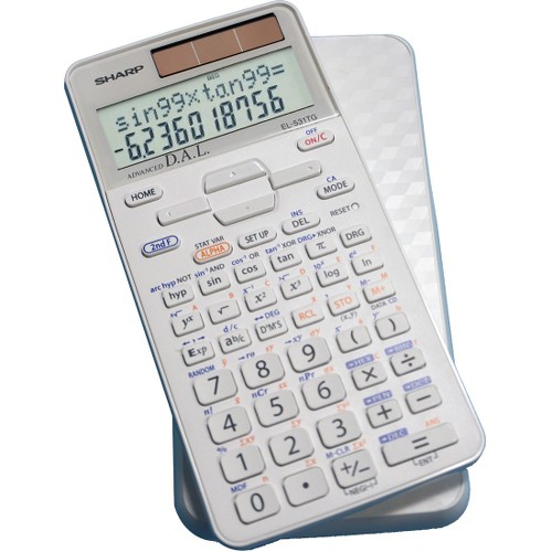 Sharp Calculators EL531TGBDW Scientific Calculator with 2 Line Display