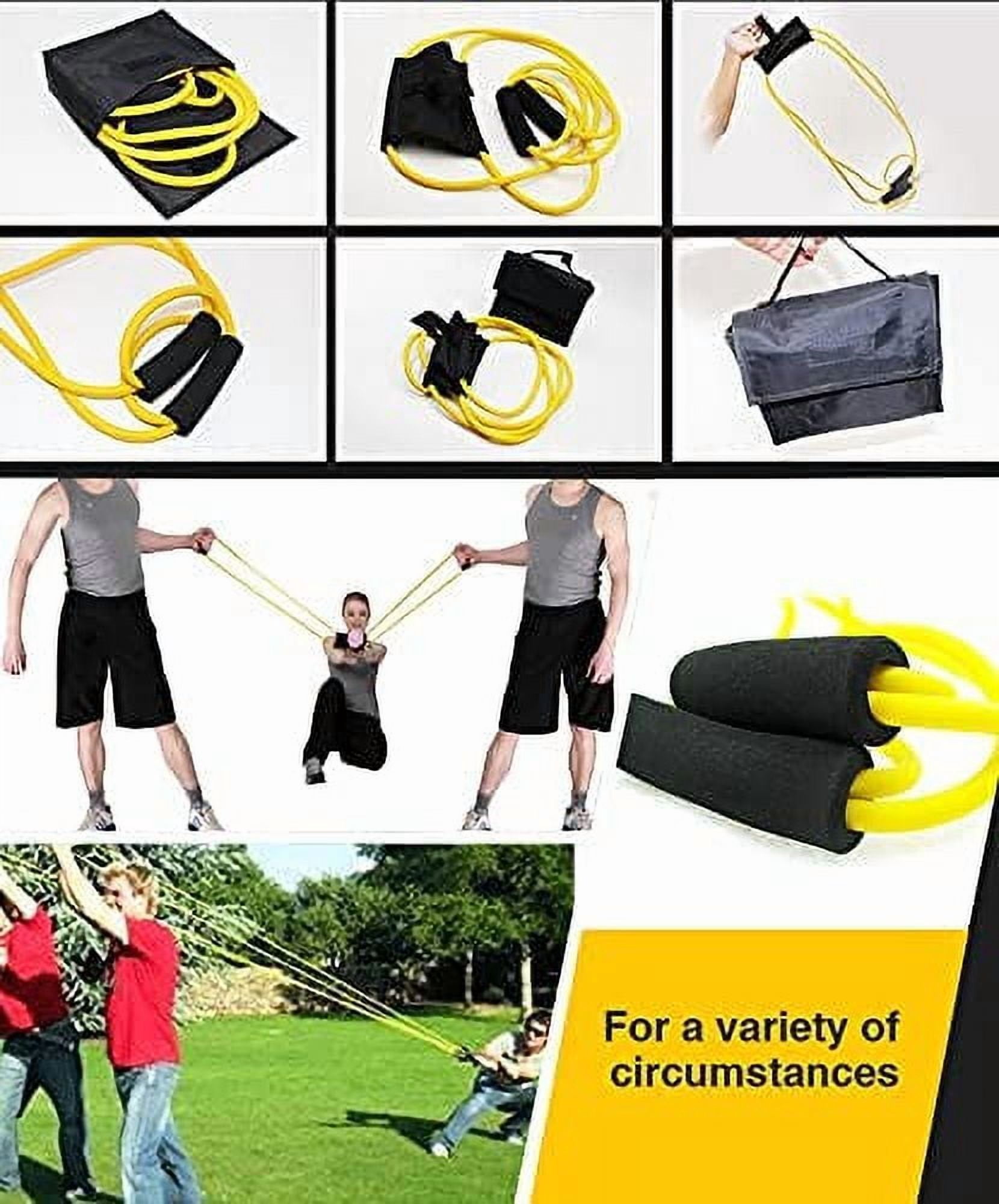 Water Balloon Launcher 300 Yard Long Range,3 Person Water Balloon Slingshot for Outdoor Beach Catapult(Red and Yellow Random Delivery)
