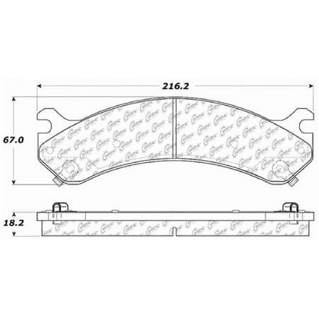 - Go-Parts OE Replacement for 1999-2004 Chevrolet Silverado 2500 Front Disc Brake Pad Set for Chevrolet Silverado 2500