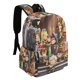 thumbnail image 2 of The Loud House-theme Backpack, Campus style schoolbag Bookbag with Adjustable Shoulder Straps And Large Zip Compartment, Unisex Travel Bags.42x30x15cm, 2 of 6