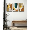 thumbnail image 6 of Drsoum Modern Abstract Framed Wall Decor 16x24in3pcs Color Blocks Artwork Home Decor for Hallway Office Bedroom, 6 of 8