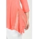 thumbnail image 4 of Blusa asimetrica con detalles de encaje Roman Fashion /Tallas Extras, 274 (Coral) coral 38, 4 of 6