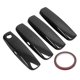 thumbnail image 1 of 4pcs Carbon Fibre Style Exterior Door Handle Trim Replacement for Dodge Charger 2011?2020, 1 of 5