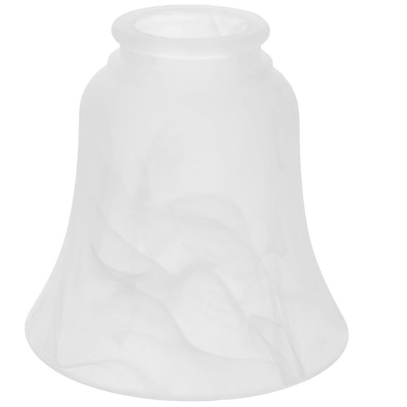 OSALADI Abat-Jour en Verre Givré Interface E27 Abat-Jour Simple Accessoire d'Éclairage pour Maison Salon Chambre Diamètre 4,72 Pouces