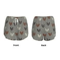 thumbnail image 5 of Lsque Rooster Printed Women's Running Shorts with Liner Pockets,Elastic Quick Dry Workout Athletic Gym Yoga Shorts,Womens High Waist Shorts-X-Large, 5 of 9