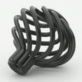 thumbnail image 2 of GlideRite 1.5 in. Twisted Round Birdcage Cabinet Knobs, Matte Black, Single Pack, 2 of 3