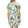 thumbnail image 4 of T-Shirt Dress Cute Christmas Kitty, 4 of 4