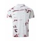 thumbnail image 4 of Blusa de Manga Corta, Botón Versátil de la Moda de los Hombres, Blusa de Cuello de Turndown de Bloque de Color, 4 of 5