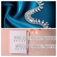 thumbnail image 5 of 1Yard Rhinestone Trim ,Crystal Rhinestone Fringe Trim for DIY Crafts,Bridal Decorations,Bags Decoration,Sewing, 5 of 6
