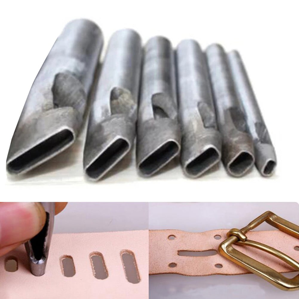 Oval Shape 2-5mm All Sizes Hollow Leather Craft Punch Tools,oblong Slot  Hole Punch,belt Strap Handbag Cutter Stitching 