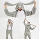 thumbnail image 4 of Pijamas de animales de Totoro Kigurumi para mujeres y adultos, ropa de dormir cálida de invierno, disfraces de Anime, mono de dibujos animados, novedad, 4 of 4
