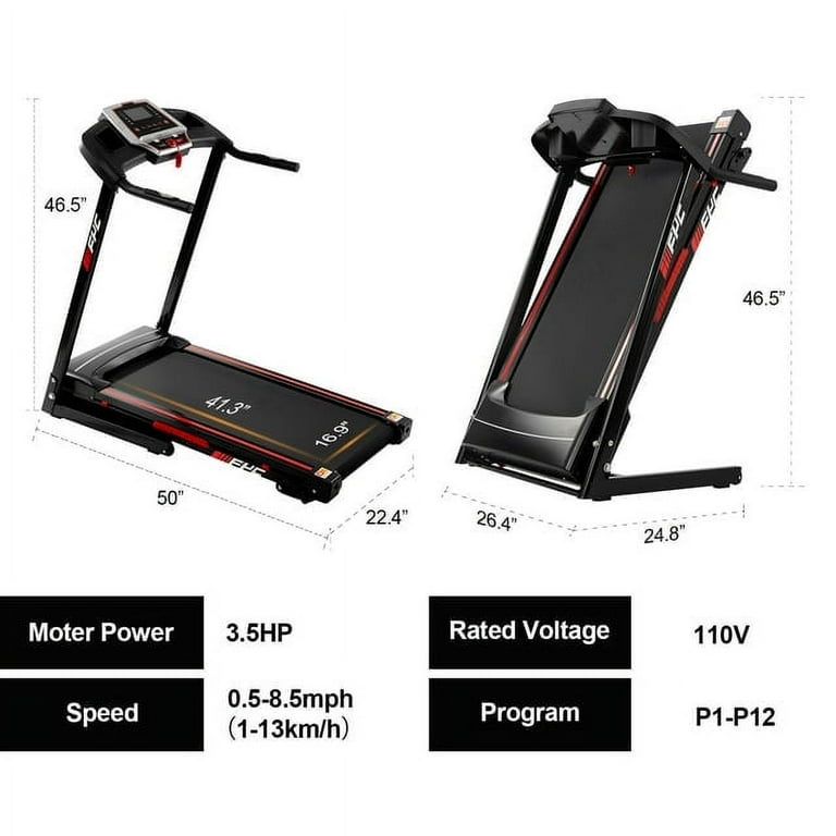 Buy Reach T- 501 5 HP Peak, Home Gym Equipment For Cardio, Auto Incline  Treadmill for Walking, Running & Jogging, Max User Weight 110 Kgs