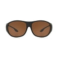thumbnail image 3 of Gafas de sol Dioptics Solar Shield Elm se ajustan sobre negro y ámbar, 3 of 4