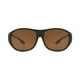 thumbnail image 3 of Gafas de sol Dioptics Solar Shield Elm se ajustan sobre negro y ámbar, 3 of 4