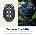 thumbnail image 4 of Casco de bicicleta Schwinn Beam con iluminación LED para adultos, color negro, 4 of 7