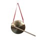 thumbnail image 3 of Gong de latón, instrumento de percusión tradicional chino para niños, gong de mano de cinta roja con mazo de madera para juegos de fiesta y oficina. 18 centímetros, 3 of 8
