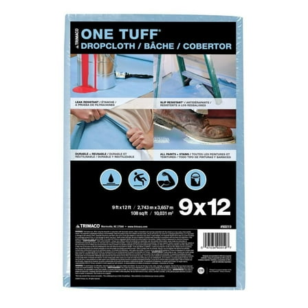 Trimaco 9-ft X 12-ft One Tuff Drop Cloth