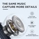 thumbnail image 5 of Auriculares Haylou Blanco, 5 of 8