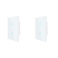 thumbnail image 3 of Tholdsy Interruptor táctil inteligente WIFI sin cable neutro 110V220V tuya APP RF433 control remoto control de voz interruptor de luz interruptor Type1 NO1, 3 of 6