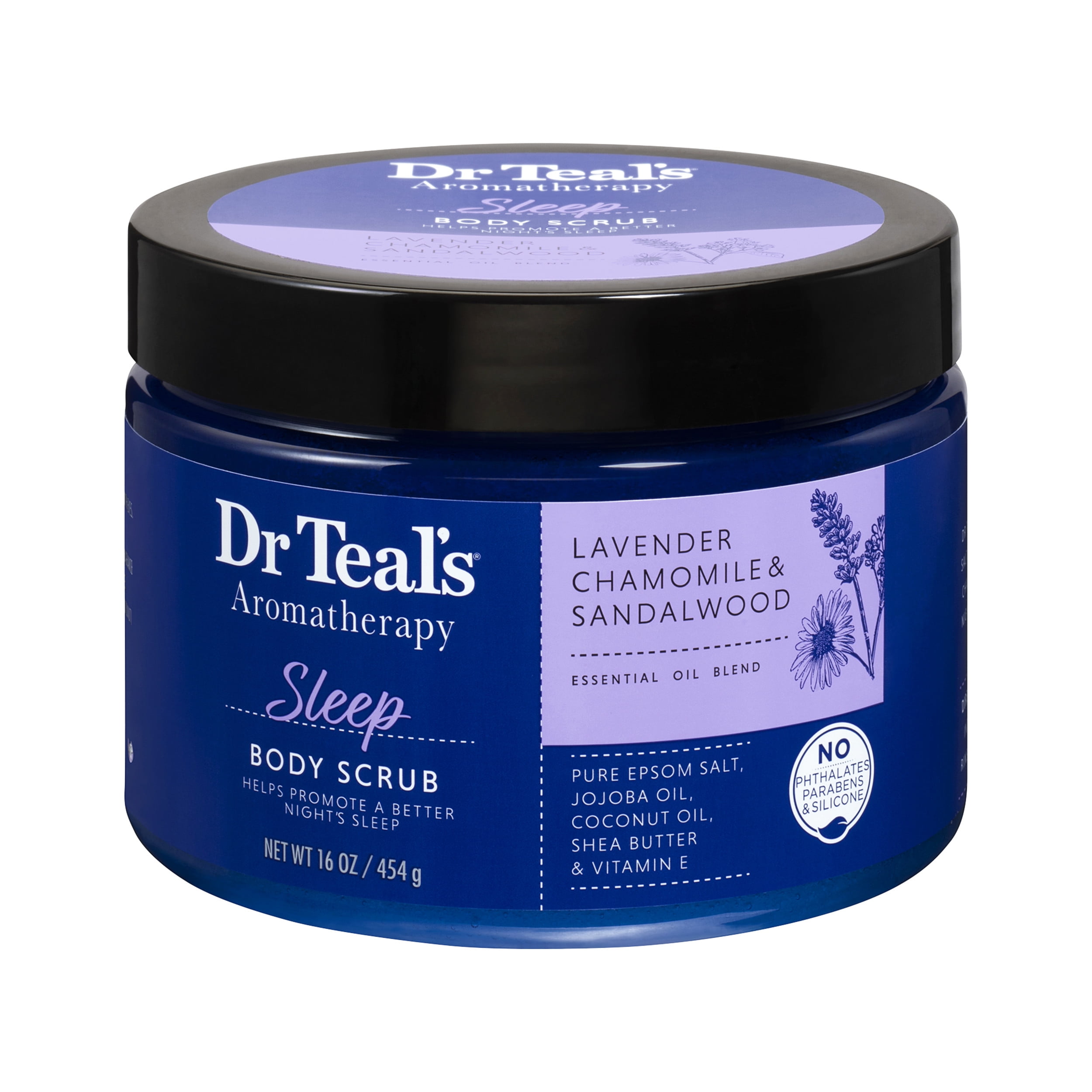 Dr Teal's Aromatherapy Sleep Body Scrub with Lavender and Chamomile, 16
