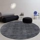 thumbnail image 3 of Alfombra redonda VIKAMA ligera de lujo para escritorio de oficina, antideslizante, para el hogar, mesa de comedor, estudio, área grande, decoración de dormitorio, 3 of 5