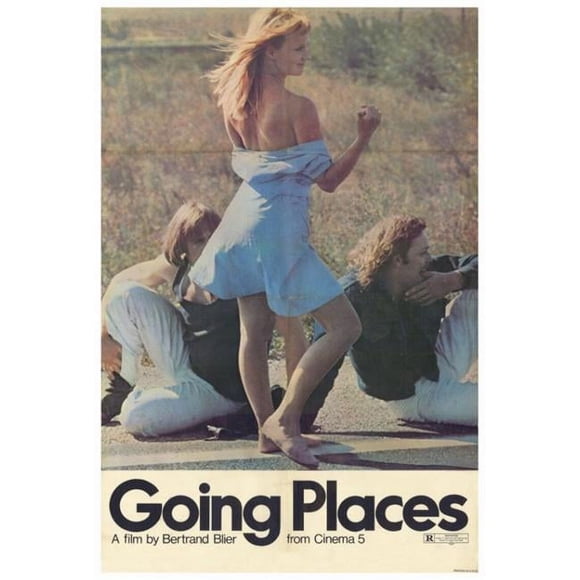 Pop Culture Graphics MOVAF8320 Going Places Movie Poster Print, 27 x 40