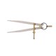 thumbnail image 1 of Divider Gauge, Quick Adjustment Nut Wear Resistant Rust Resistant Carbon Steel Simple Operation Wing Divider For Leather Crafts For DIY ANGGREK Otros, 1 of 8
