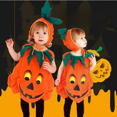 thumbnail image 4 of Disfraz de fiesta de Halloween para niños, mono con sombrero y zapatos, mono de una pieza de calabaza para niño y niña, conjunto de ropa de cosplay de 1 a 10 años, 4 of 5