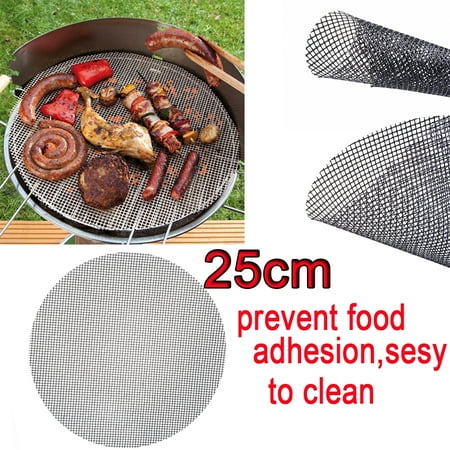 High Quality And Safety Round Grid Shape Grill Mat Heat