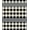 Black Ivory, Pattern 11, variant on ODIKA 8'x10' Washable Area Rug Non-Shedding, Easy Care, Large Contemporary Abstract Lattice Blackrug Pile Grey Classroom for King Size Bedroom Under Bed, Master Suite