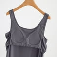 thumbnail image 4 of fatyb Women's Tank Tops with Built in Bra Comfy Padded Sleeveless T Shirts Loose Soft Casual Blouses, 4 of 7