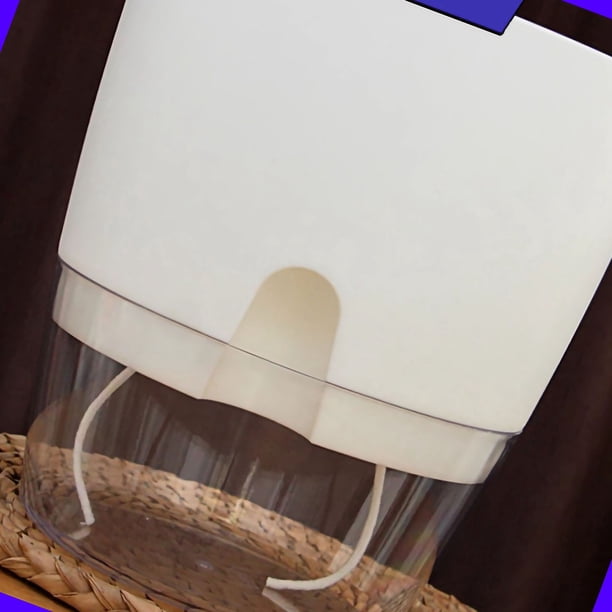 Maceta decorativa moderna, maceta de plástico con autorriego, maceta de plástico con autorriego, macetas para plantas, los mejores materiales