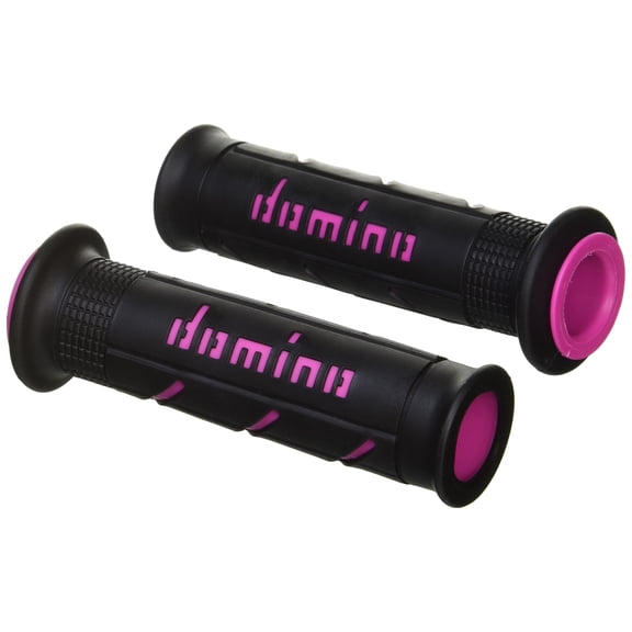 Domino XM2 Twist Throttle Black/Pink Handlebar Grips (A25041C4340B7-0)