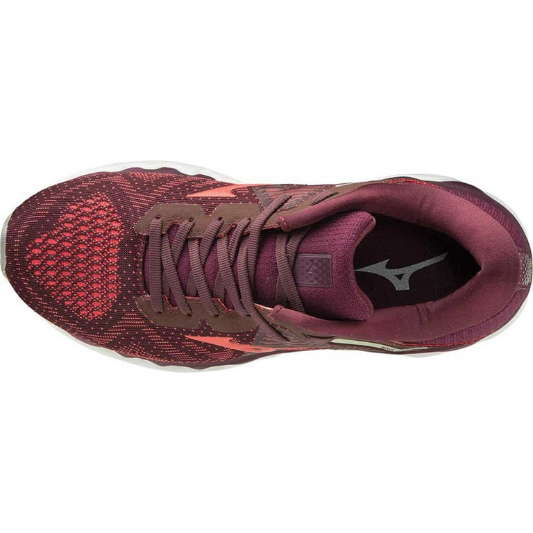 Mizuno Women s Wave Horizon 4 Running Shoe Size 8 Mauve Wine
