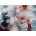 thumbnail image 5 of oneOone Cotton Cambric Dark Dusty Blue Fabric Watercolor Dress Material Fabric Print Fabric By The Yard 56 Inch Wide, 5 of 6