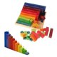 thumbnail image 1 of Grimms Spiel und Holz Design Juego de bloques de construcción y conteo escalonados de 100 piezas Grimms Spiel und Hol 73454900, 1 of 1