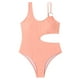 thumbnail image 4 of Traje de baño de una pieza para mujer Traje de baño de cintura lateral abierta Traje de baño de una pieza sólido Bikini OAVQHLG3B Store lin121212, 4 of 4