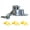29mm, variant on Car Tire Machine Duck Head, Tire Changer Mount Demount Duck Head Tool Mount Demount Head with Rims Protectors