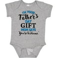 thumbnail image 3 of Inktastic I'm Your Fathers Day Mom Says You're Welcome Boys or Girls Baby Bodysuit, 3 of 5