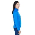 thumbnail image 3 of Ladies' Newbury Colorblock Mélange Fleece Full-Zip - FRCH BL/ F BL HT - XS, 3 of 3
