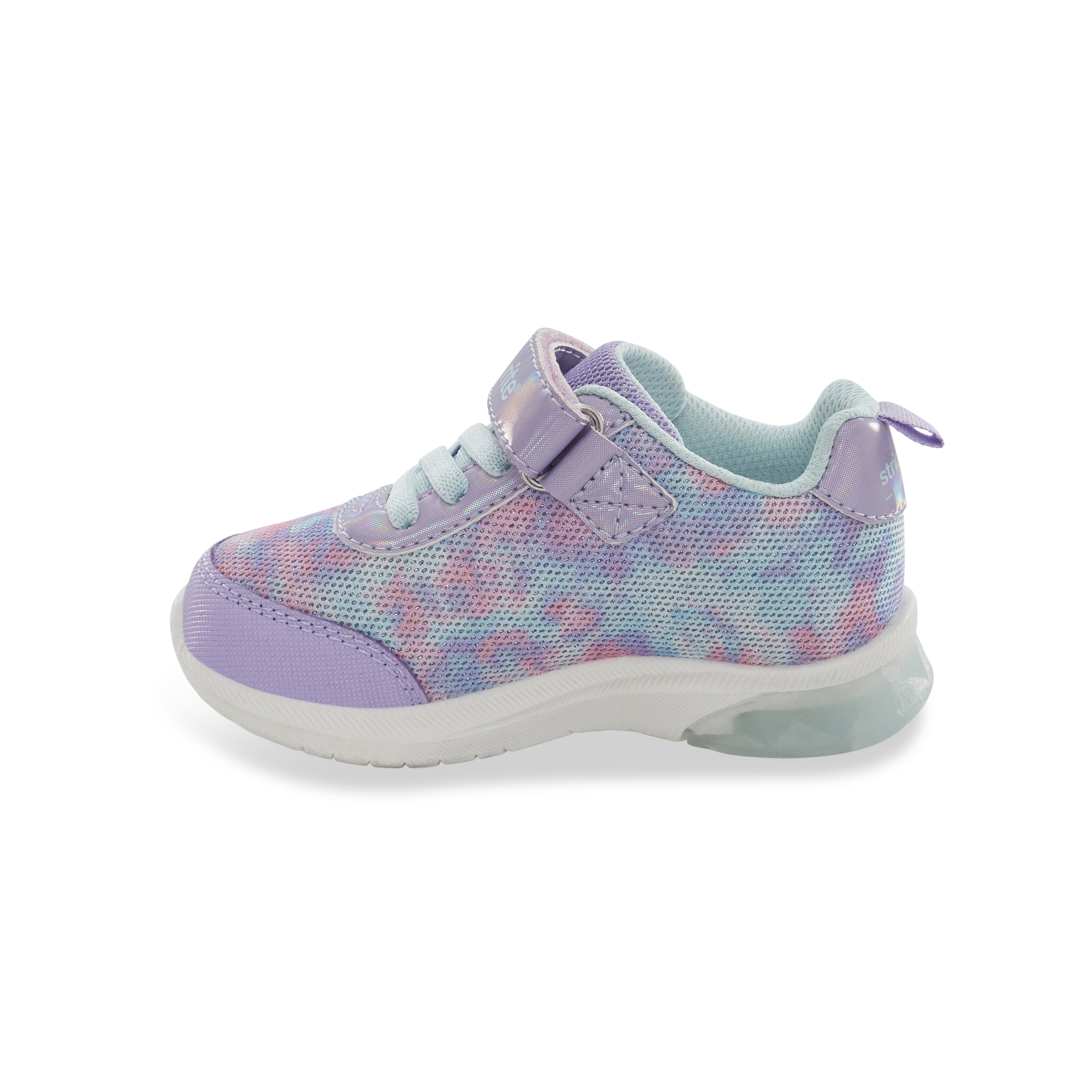 Munchkin by Stride Rite Toddler Girl Light Up Sneakers, Lavender