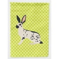 thumbnail image 1 of Carolines Treasures BB7787GF English Spot Rabbit Green Flag Garden Size, 1 of 3